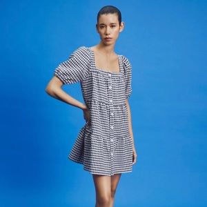 Gingham Mini Dress